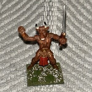 Ral Partha Dungeons & Dragons Dragonlance‎ Chot Et-Kalin Miniature Minotaur Rare